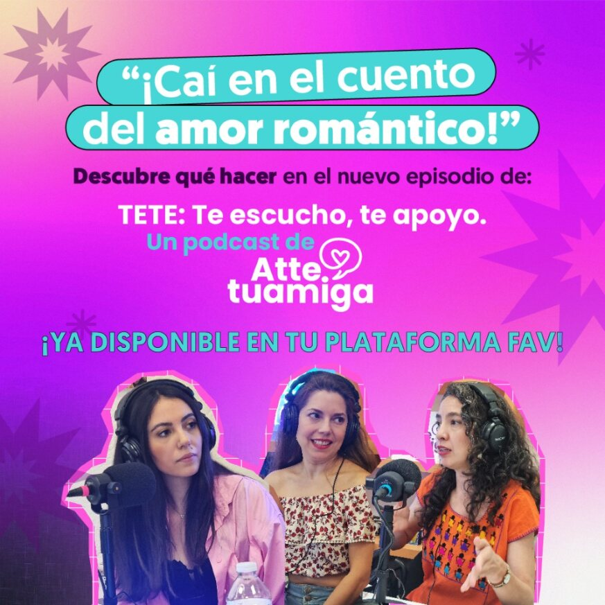 MaElenaEsparza's tweet photo. 🎧¡Escucha el nuevo episodio de #TETE: te escucho, te apoyo! #Podcast de #AtteTuAmiga, de @fundtelevisa. Tú puedes identificar las #RegFlags presentes en el #AmorRomántico y saber qué hacer. De esto hablé con @fernandaostos y la Psic. Macarena Jiménez👇📻
https://t.co/fqPMlqDEfQ https://t.co/lwQDEq96Ea