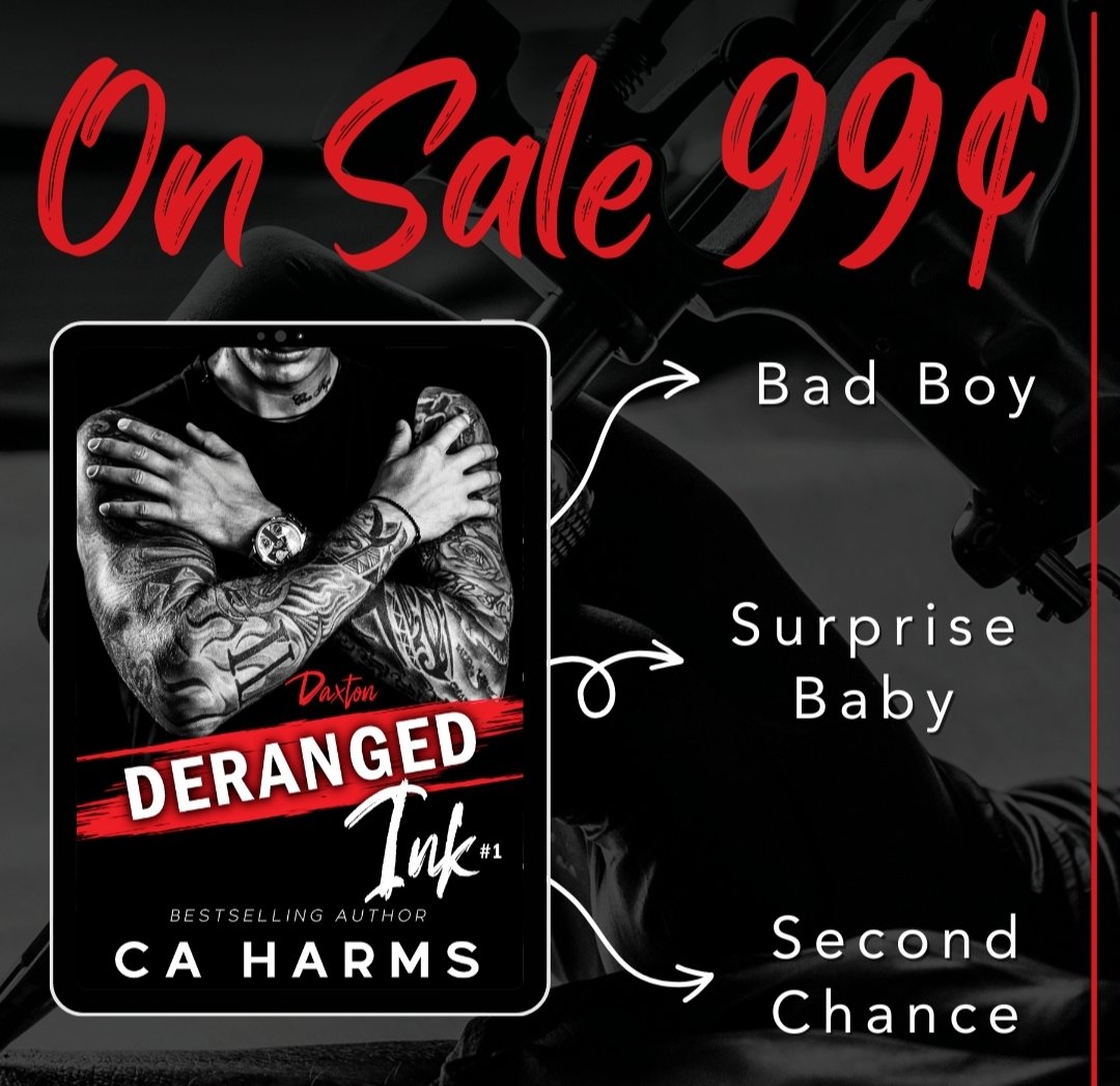 Deranged Ink, Book #1 by @Charms0814 is #OnSale for a limited time!

⬇ 𝗚𝗿𝗮𝗯 𝘆𝗼𝘂𝗿 𝗰𝗼𝗽𝘆 𝘁𝗼𝗱𝗮𝘆 𝗳𝗼𝗿 𝗼𝗻𝗹𝘆 $𝟬.𝟵𝟵 ⬇
mybook.to/DerangedInk1