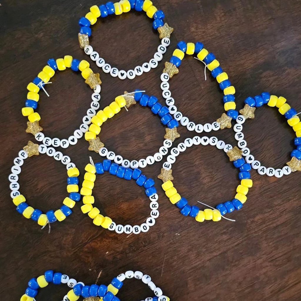 Beaded Bracelets — Raising Cane's