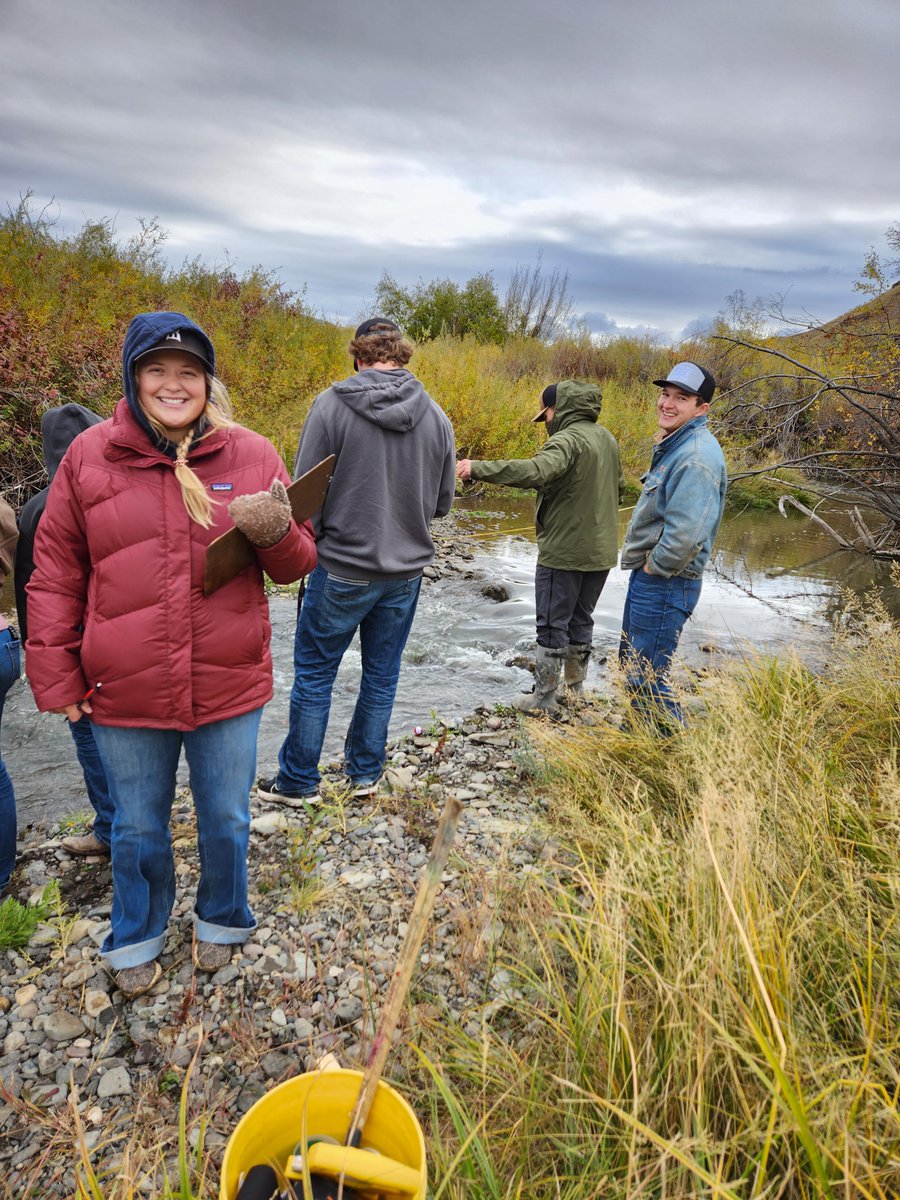 Recently, Karyn Billmayer's Soil &amp; Management class went out to Beaver Creek Park to do water quality sampling. The water was tested for chemical pollutants, and in one of the photos, students can be seen collecting macroinvertebrates. Stay tuned for more "hands-on" class shots!