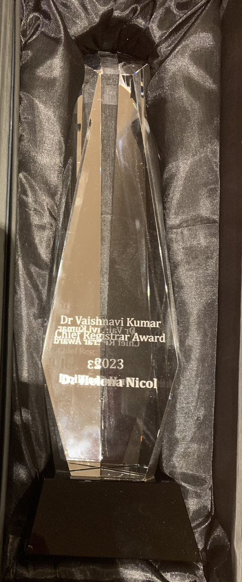 AcutemedSarbc's tweet photo. Celebrating our Vaish’s birthday with presentation of the very prestigious Dr Vaishnavi Kumar Chief Registrar Award 23 @SWBHnhs @RCPL_trainees @RCPhysicians her legacy lives on in everyone she touched @StephWallis3 she will never be forgotten and continues to inspire the future💜 https://t.co/n4M9qXrvP5