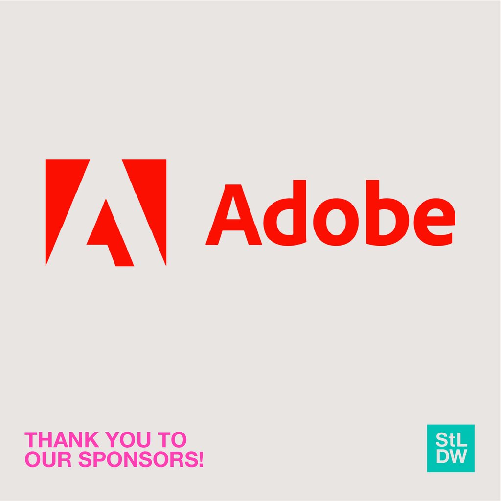 A big thank you to Gold Sponsor @adobe for helping to make Design Week possible! 

Learn more 👉️ adobe.com