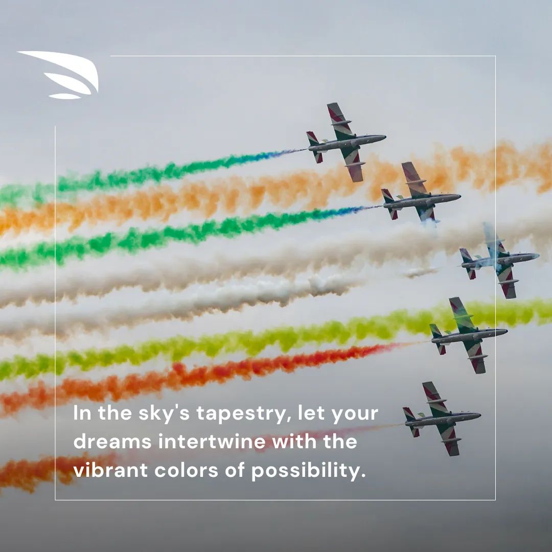 Where your dreams and the colors of potential converge in the canvas of the sky 🛫 

#SkyboundAspirations #StratusFinancial #StudentPilots #FlightSchoolPartners #PilotFinancing