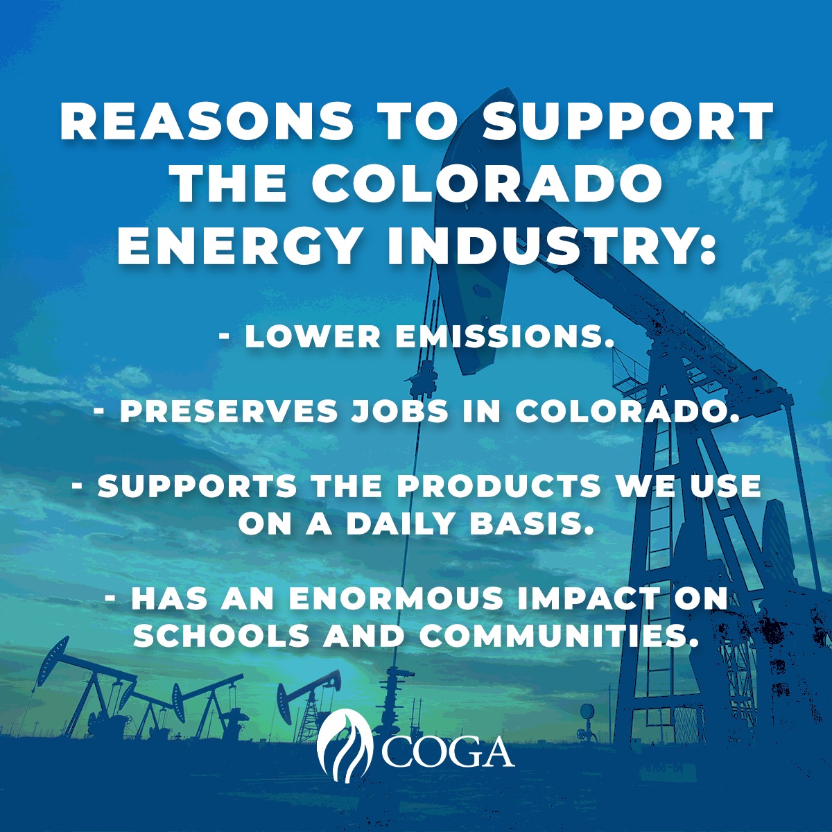 Where do you want to get your energy from? Like this post if you support Colorado oil &amp; gas!