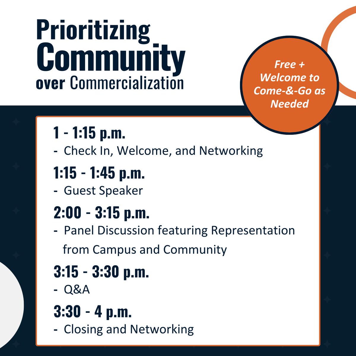 TAMUCCLibrary's tweet image. Next Wednesday, October 25 from 1-4 p.m. is our #OpenAccessWeek2023 discussion, Prioritizing Community over Commercialization in UC Anchor Ballroom C! This free event will feature a panel from campus and local community. Register at guides.library.tamucc.edu/OpenAccess/Eve…!