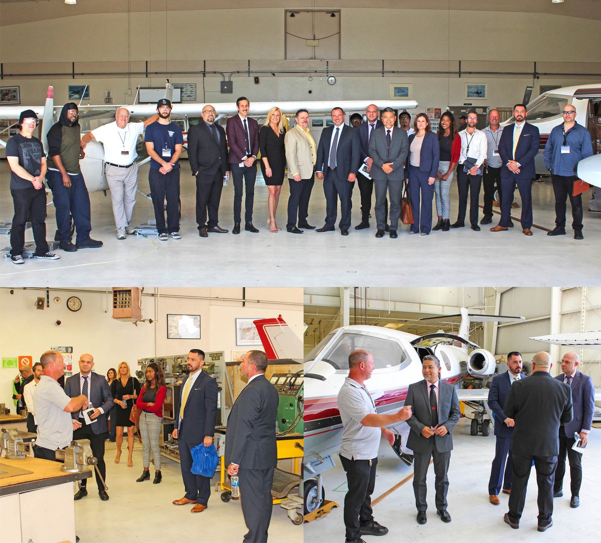 VNY is proud to host the @NorthValleyOC, which provides technical training in the aviation industry. This serves as an invaluable part of the Los Angeles Unified School District's (LAUSD's) Division of Adult & Career Education Schools. Details at bit.ly/NVOC-Aviation.