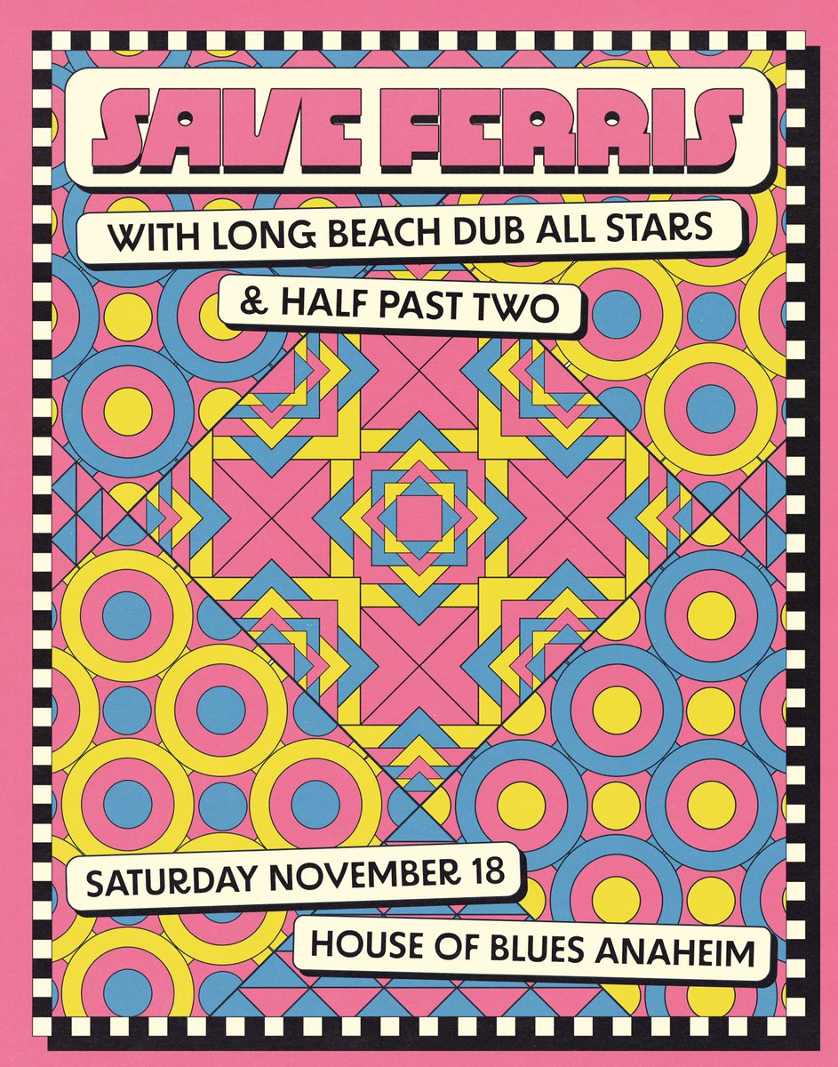 Half Past Two (@halfpasttwoska) on Twitter photo Just ONE MONTH until we take over the <a href="/HOBAnaheim/">House of Blues Anaheim</a> with legends <a href="/SaveFerris_1/">SAVE FERRIS</a> and <a href="/LBDAmusic/">LB Dub Allstars</a>! 🤩🤩🤩
Tickets on sale now 🎫🎫 We can't wait to see you at the show! 🥰 Just ONE MONTH until we take over the <a href="/HOBAnaheim/">House of Blues Anaheim</a> with legends <a href="/SaveFerris_1/">SAVE FERRIS</a> and <a href="/LBDAmusic/">LB Dub Allstars</a>! 🤩🤩🤩
Tickets on sale now 🎫🎫 We can't wait to see you at the show! 🥰