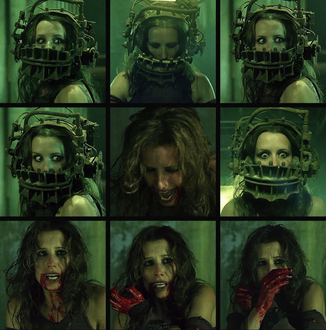 horrorsthetics's tweet image. amanda young from saw, 2004.