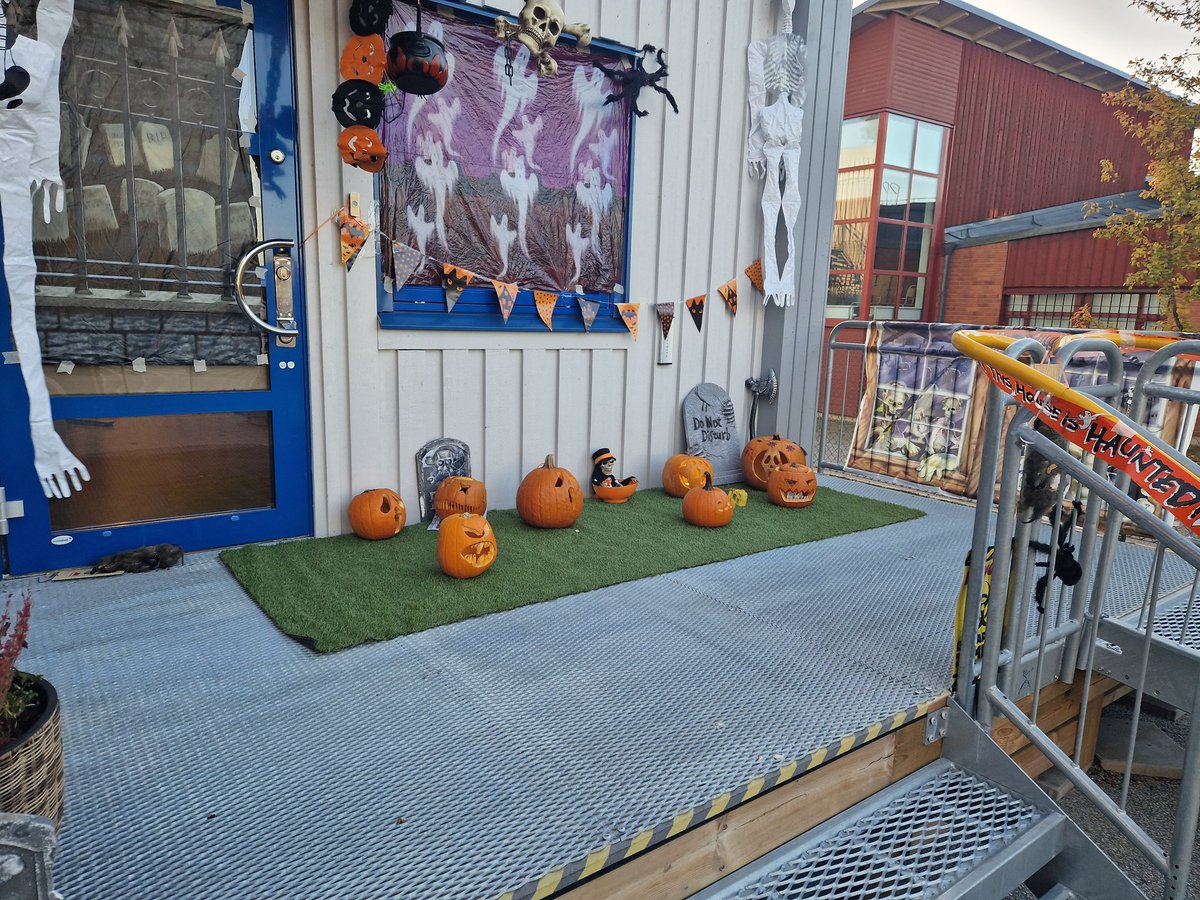 A good start to the pumpkin patch this week. Thanks to FoB for setting up the 'patch'. We are looking forward to seeing some more as the week goes on.