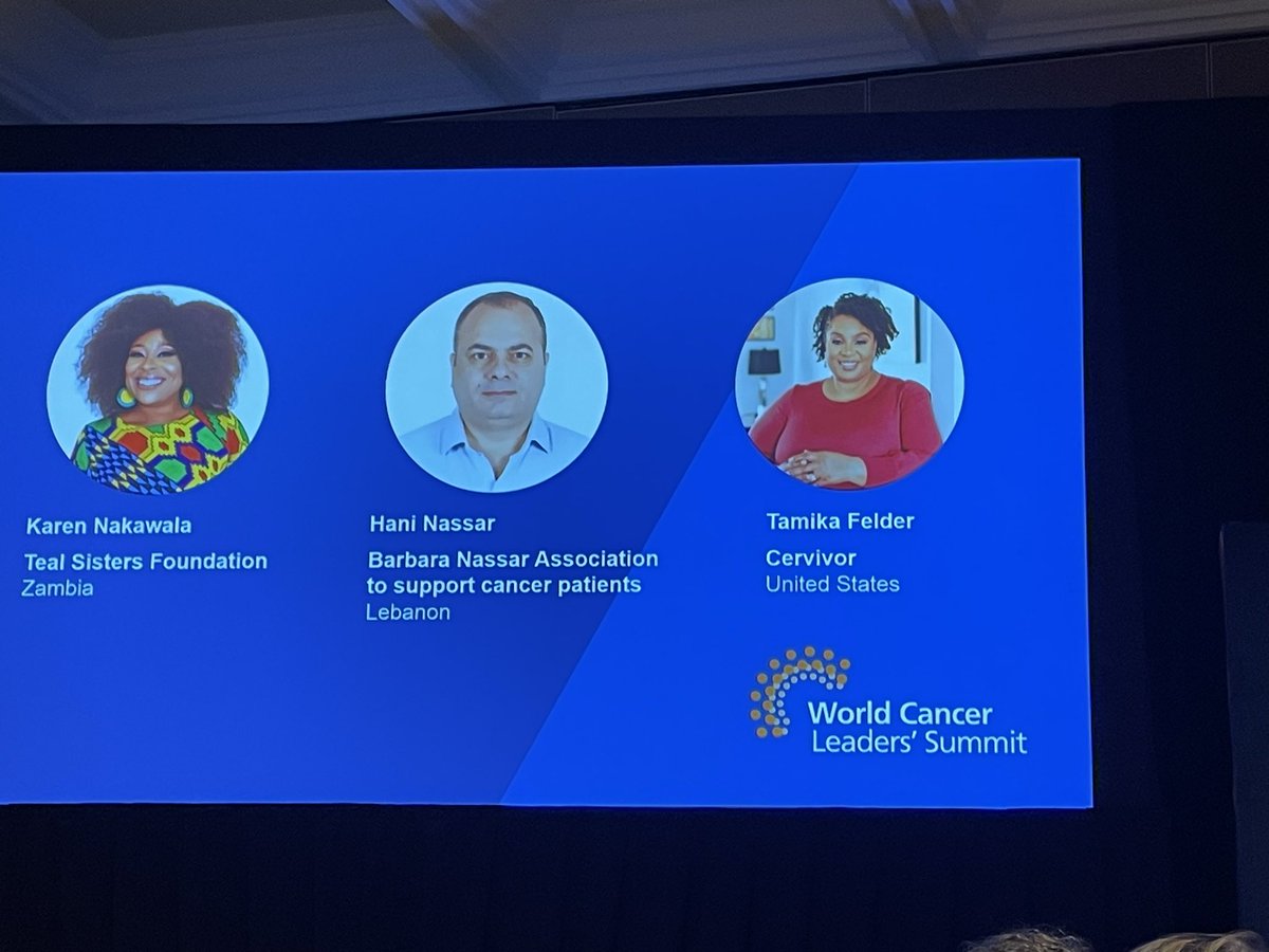 Powerful session on patient engagement and advocacy for cancer control <a href="/uicc/">Union for International #CancerControl</a> #WCLS <a href="/wcrfint/">WCRF International</a> <a href="/WCRF_UK/">WCRF</a>