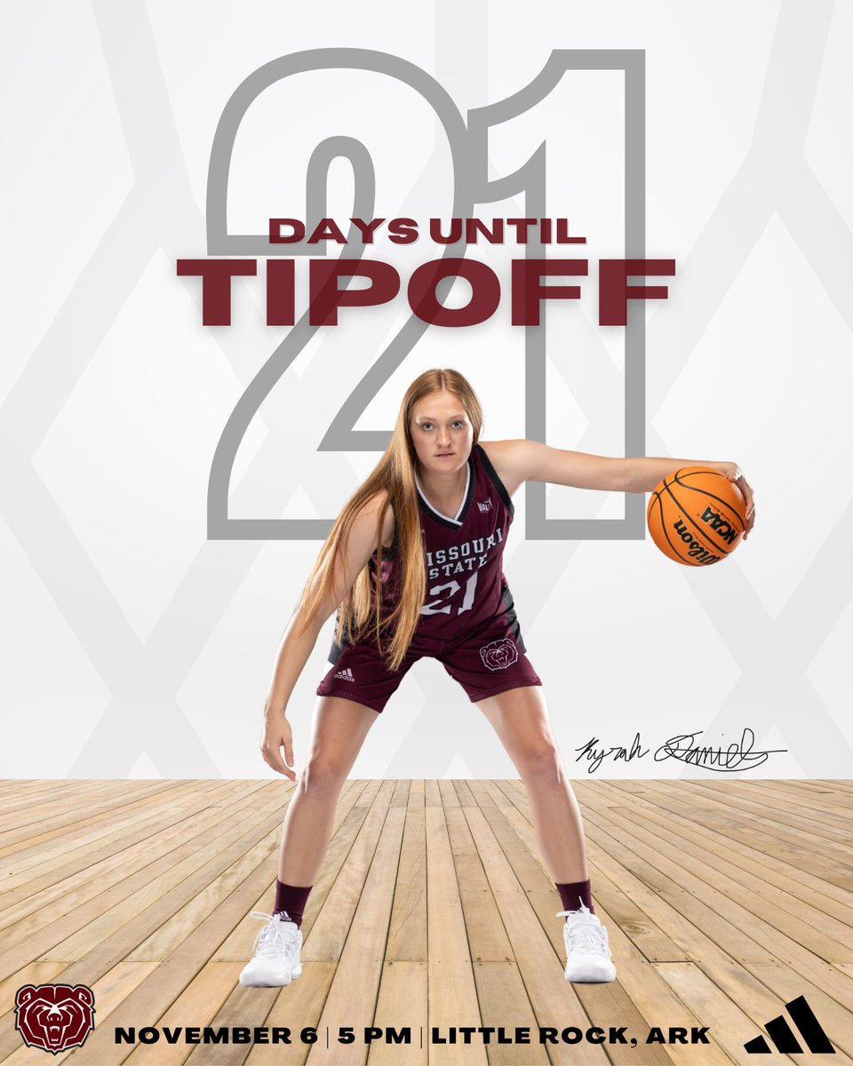 Missouri State Lady Bears (@mostatewbb) on Twitter photo Everyday is an opportunity to get better. ๐ฎ๐ญ ๐๐๐ฎ๐จ until game day๐คฉ
#MSULadyBears | <a href="/kyrah_dani04/">Kyrah Daniels</a> Everyday is an opportunity to get better. ๐ฎ๐ญ ๐๐๐ฎ๐จ until game day๐คฉ
#MSULadyBears | <a href="/kyrah_dani04/">Kyrah Daniels</a>