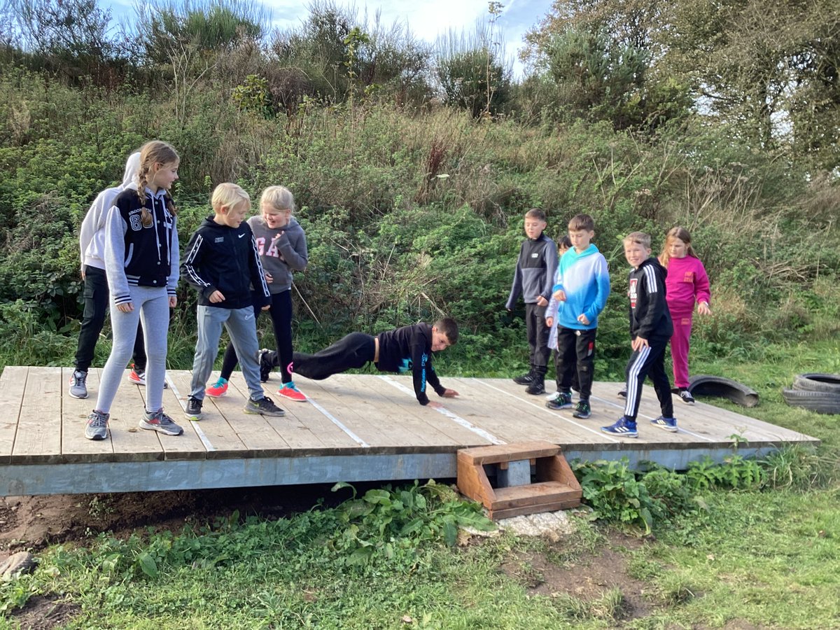 Working together to balance the bridge - teamwork and communication in the great outdoors!