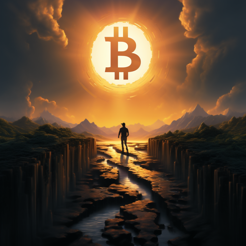 DTrador's tweet photo. @SatoshiFlipper "Many seek the destination, but few tread the path." https://t.co/hXjYaIijlt