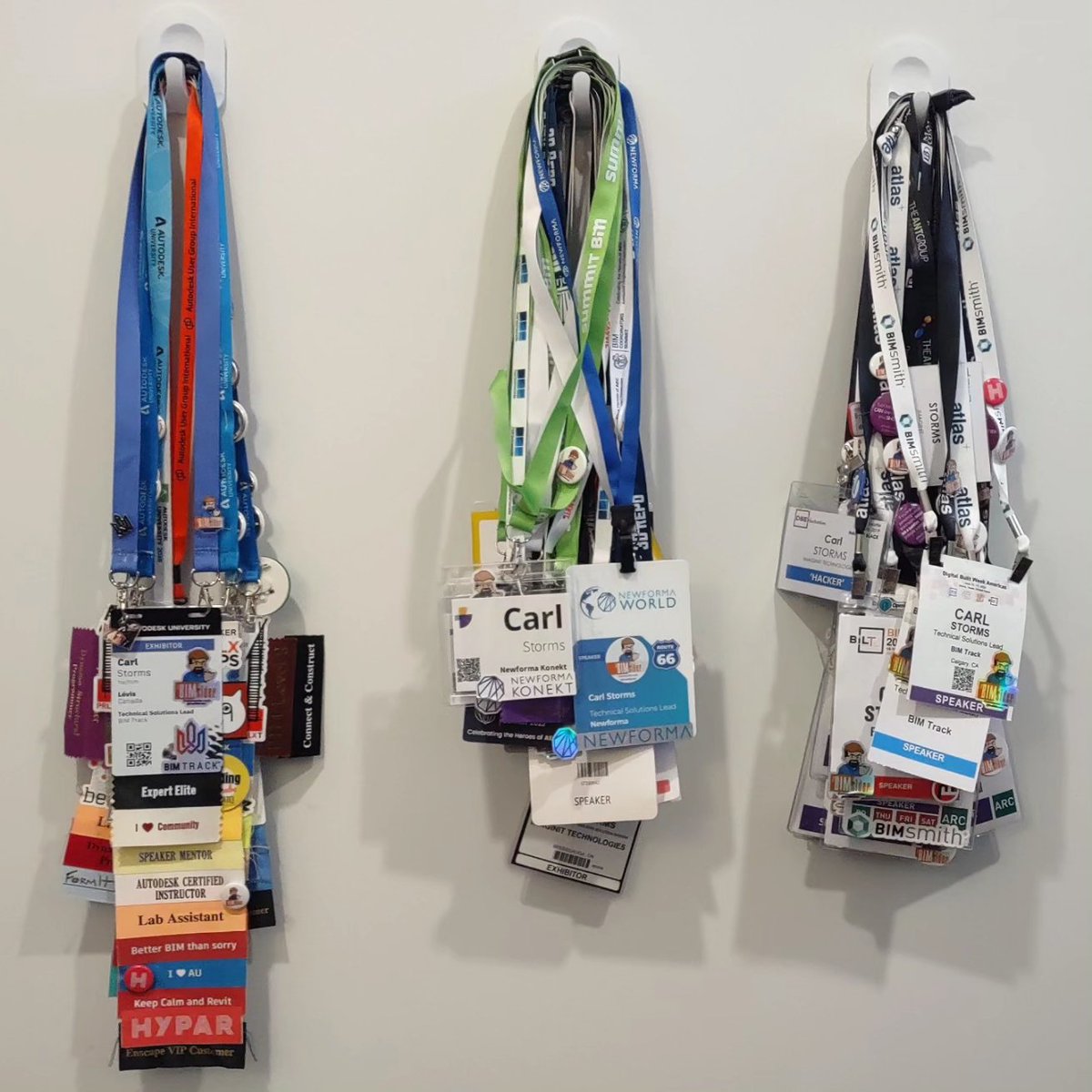 theBIMsider's tweet photo. Been a busy couple of weeks, but now I'm back in the home office I get to add 2 more to my collection π
@NewformaIn #NewformaWorld23 and @CanBIM #Sustainability23 https://t.co/43lfdspN39