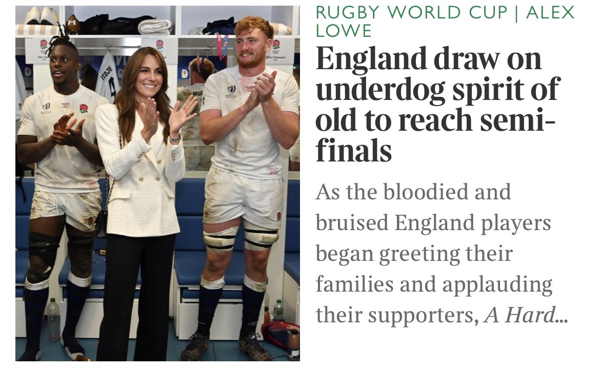 Got to love an underdog…