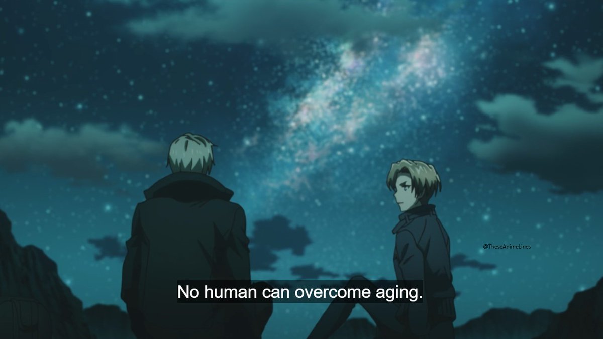 TheseAnimeLines's tweet photo. No human can overcome aging.
~ Assassin || The World's Finest Assassin
#Anime #AnimeQuotes #Quotes #QuotesDaily #AniTwt #TheWorldsFinestAssassin #Human #Age #Agine #Overcome #Retire #Assassin https://t.co/YYYANaa6zO