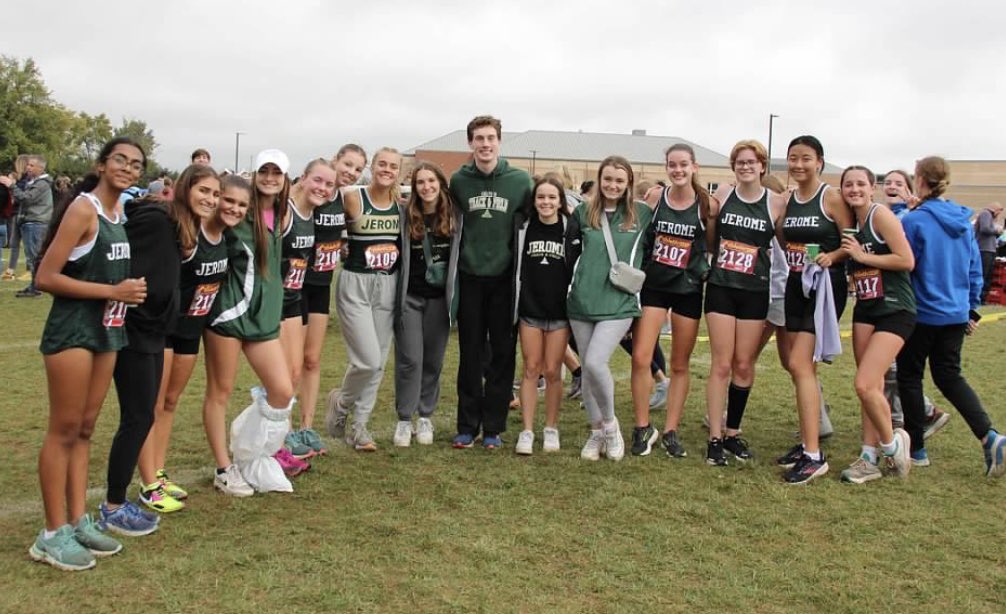 jeromeceltics's tweet image. Girls Cross Country took 🥈 place in the OCC meet on Saturday. Great job, ladies! Looking forward to seeing you compete in Districts! #GoCelts 🔰🏃🏻‍♀️💪🏻 @LadiesJXC @dublinjeromehs