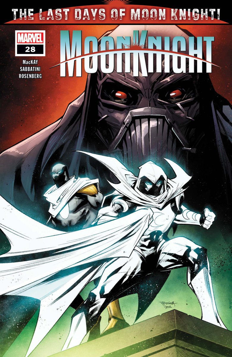 Wednesday! MOON KNIGHT #28! Moon Knight and the Black Spectre are in a collision course in the first of a 3-part story! A: @Fe_Sabbatini88 C: @rachellecheri L: @corypetit