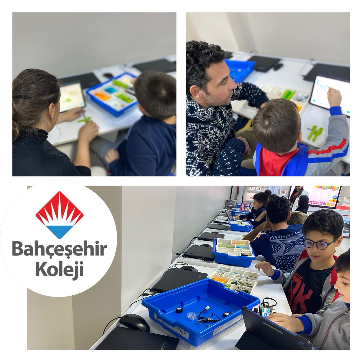 BKBANDIRMA's tweet image. Avrupa Kodlama Haftası #CodeWeek kapsamında ilkokul 1. sınıf öğrenci velilerimizle etkinliklerimizin ilk gününe başladık.
#codingbk
#codeweek
#hourofcode
#bahcesehirkodluyor