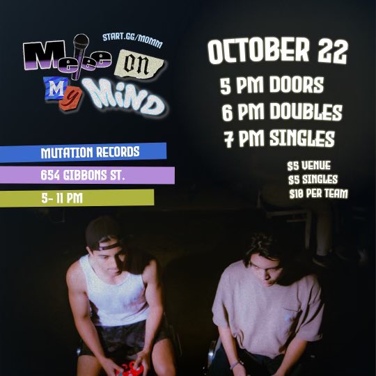 this sunday don’t miss out !!! melee on my mind at lincoln highs !!