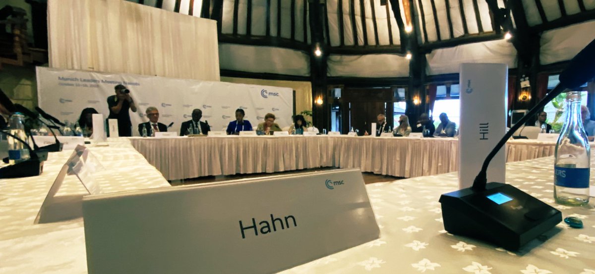 From fighting terror to energy and climate change to food security - two days in which the Munich Security Conference raised awareness of Africa at its Leaders Meeting in Nairobi. Congrats! #MLMNairobi