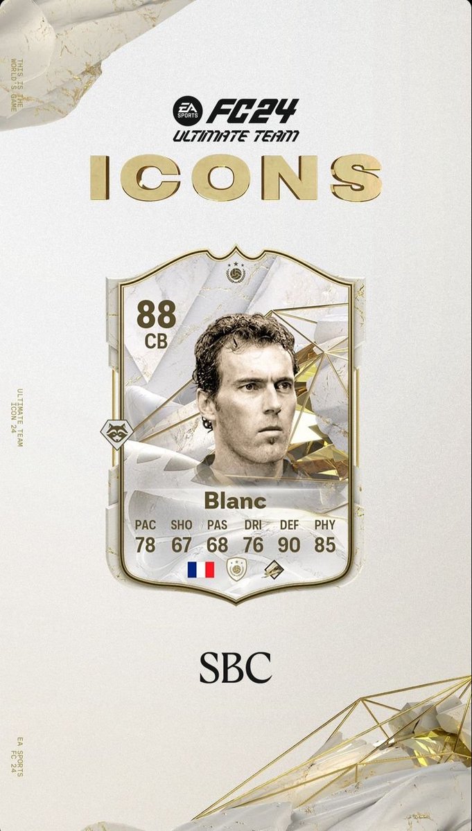 MxUnderdogs's tweet photo. 🚨CONTENIDO DEL DIA DE HOY🚨
-Mejora +80
-Blanc🇫🇷 en SBC(80-84-85-86-88) 395 KS
-Desafio de Traiblazers/ Contiene un Megapack
-Mejora premium de bronce
💛&amp;🔁 se agradecen!!1 https://t.co/20Bgic7bOR