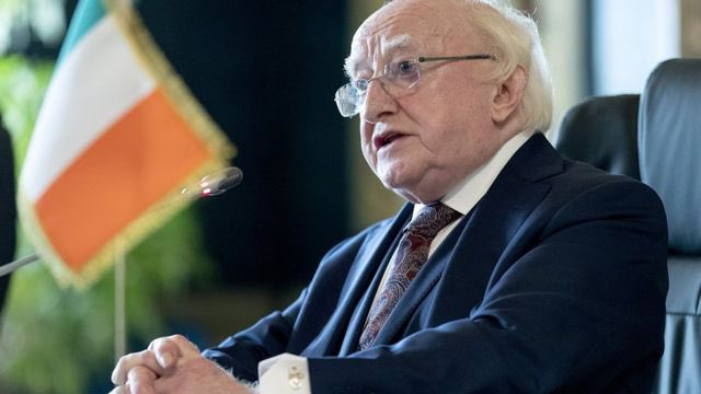 Ronan Burtenshaw (@ronanburtenshaw) on Twitter photo “To actually announce in advance that you’re going to break international law against an innocent population…
“It reduces all the code from the Second World War through the Geneva Conventions about the protection of civilians to tatters.”
- <a href="/PresidentIRL/">President of Ireland</a> on Israel’s Gaza siege “To actually announce in advance that you’re going to break international law against an innocent population…
“It reduces all the code from the Second World War through the Geneva Conventions about the protection of civilians to tatters.”
- <a href="/PresidentIRL/">President of Ireland</a> on Israel’s Gaza siege