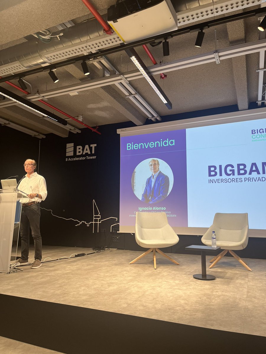 Hoy desde <a href="/angels_capital/">Angels</a> acudimos al evento organizado por <a href="/BIGBANInversion/">BIGBAN Inversores Privados</a> en el entorno del #Bventure2023