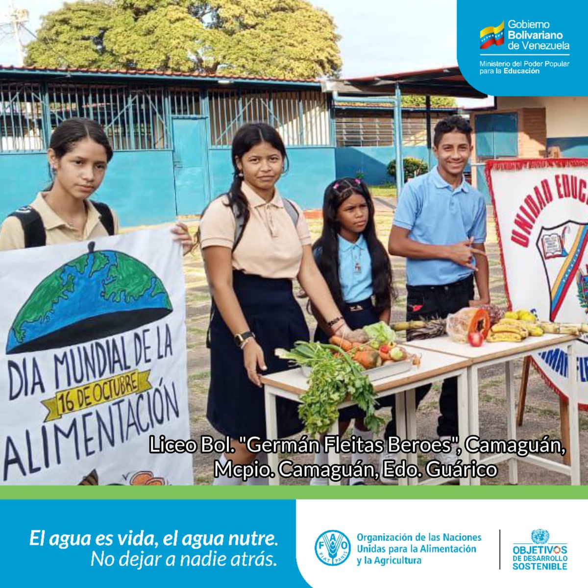 CDCEGuarico's tweet photo. Los semilleros de distintas instituciones educativas Guariqueña dinámicos y felices en el día de la Alimentación y Relanzamiento de los Conucos escolares "Carlos Lanz"
@NicolasMaduro
@MPPEDUCACION
@_LaAvanzadora
@josemvasquez
@CDCEGuarico
@EliasEducacion1
#ConMaduroMásVerdadYPaz https://t.co/rdf6buJDBA