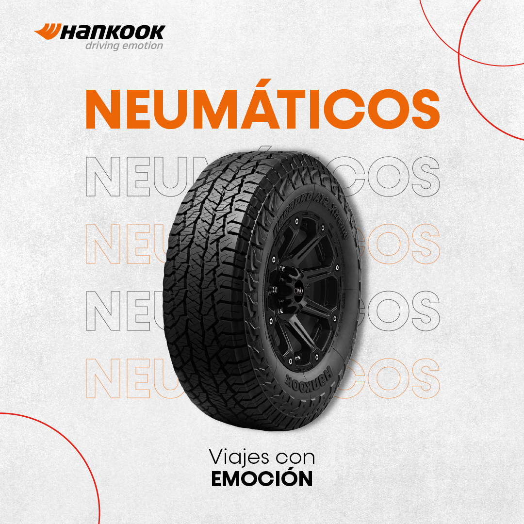 Con Hankook no te faltará la emoción en cada viaje 😉​

#GrupoCometa #CentroCometa #neumaticos #Hankook