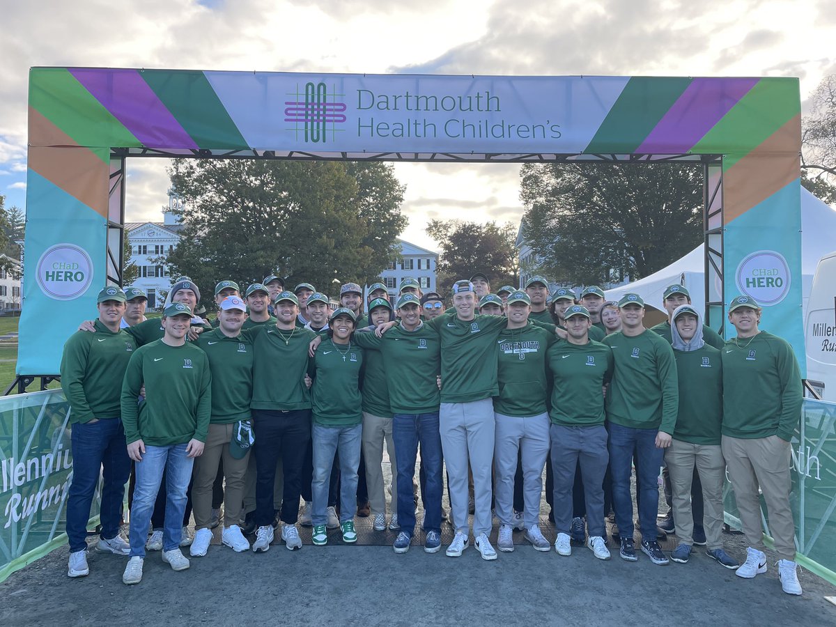 Dartmouth Baseball Supporting CHaD Hero Last Sunday! So much fun!!!