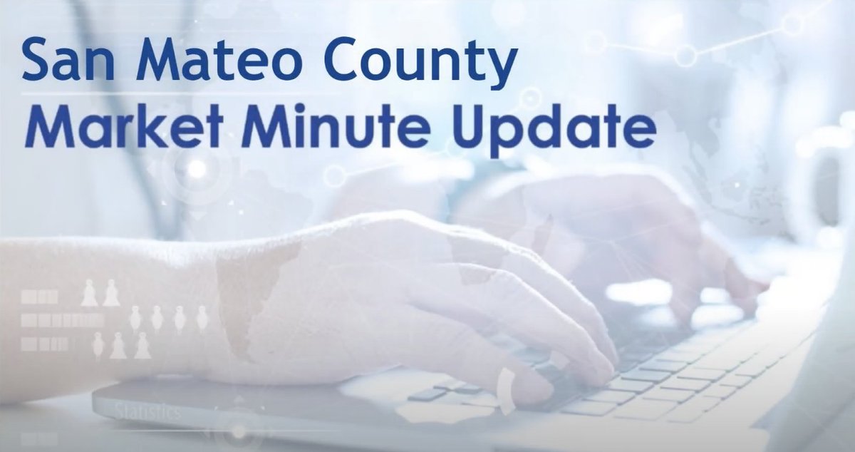 October's data & trends for the San Mateo County real estate market. Courtesy of MLS Listings & Aculist Market Minute: youtu.be/BwwjnWShSiA?fe…
#homereport #sanmateocounty #homesales
