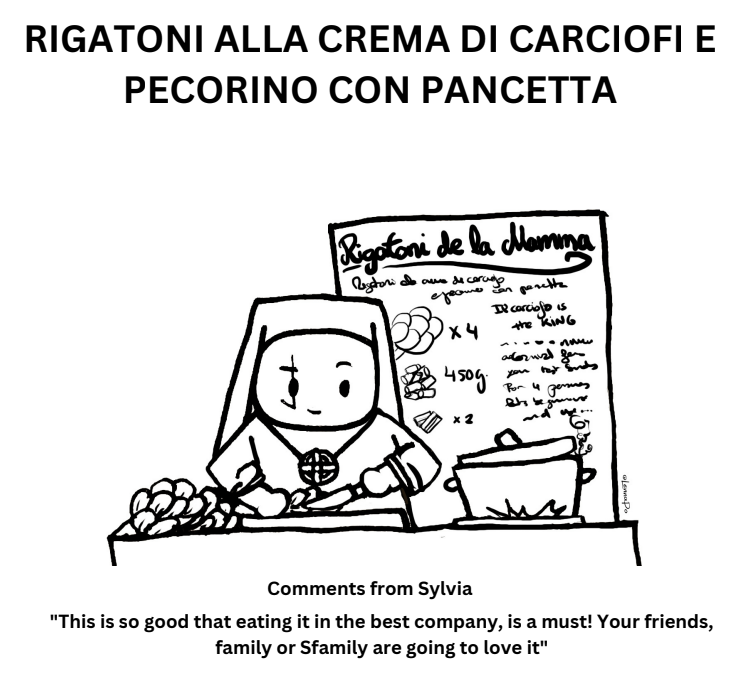 LennaPo's tweet photo. I felt immensely honored when the cookbook team asked me for a special drawing to illustrate @sylviadefanti's recipe. This is something truly special ❤️
Thank you to everyone who made this possible!
#WarriorNun #SaveOurWarriorNun 
TRULY GLOBAL MOVEMENT https://t.co/YzWe8cyDks
