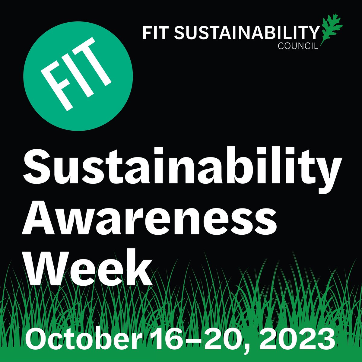 🌱It’s our 10th annual Sustainability Awareness Week! A time for everyone on campus to celebrate the college’s commitment to sustainability and to learn more through hands-on activities and presentations. Follow along all week on Instagram. instagram.com/fitnyc