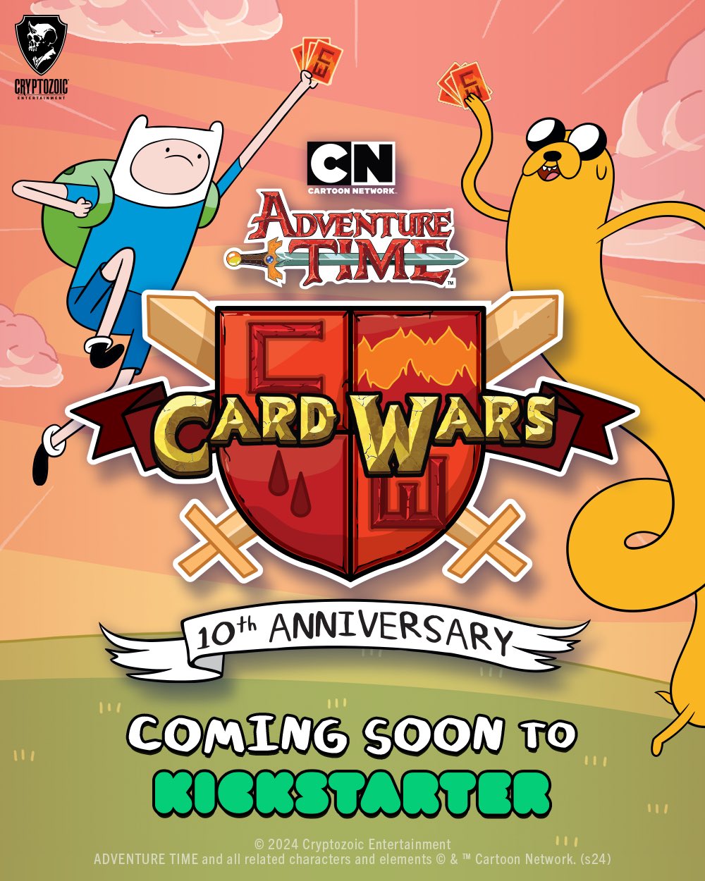 Adventure Time Card Wars 10th Anniversary by Cryptozoic