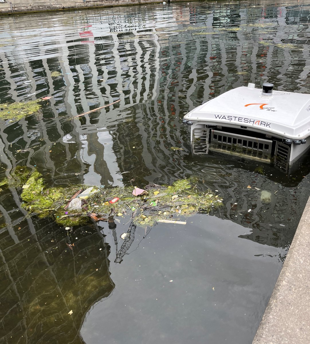 Sharks_TO's tweet photo. We heard that it is #wastereductionweek.

We’re proud to be part of @PortsToronto’s Trash Trapping Program and do our part to tackle #plasticpollution in Toronto’s Harbour. #SharksTO #wasteshark https://t.co/wPYC7pb701