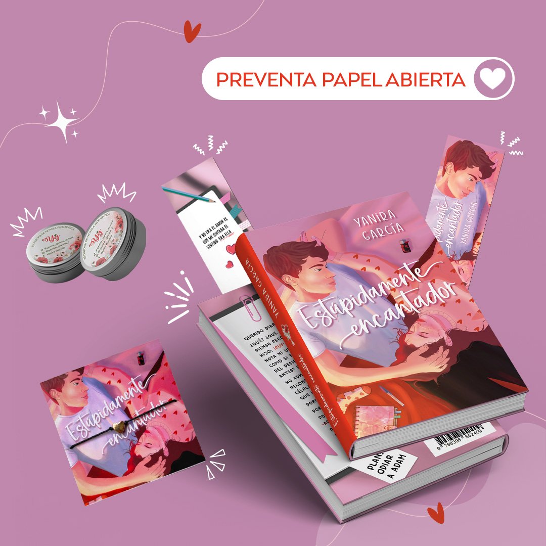 𝐏𝐑𝐄𝐕𝐄𝐍𝐓𝐀 𝐏𝐀𝐏𝐄𝐋

¿Qué incluye?
📚 Libro (edición con solapas). 
✍🏻Dedicado.
🕯️Una velita de soja. 
🔖Marcapáginas.
📿Pulserita de corazón.
📤Envío ordinario nacional. 
🛒𝐄𝐥 𝐩𝐫𝐞𝐜𝐢𝐨 𝐞𝐬 𝐝𝐞 15,50€