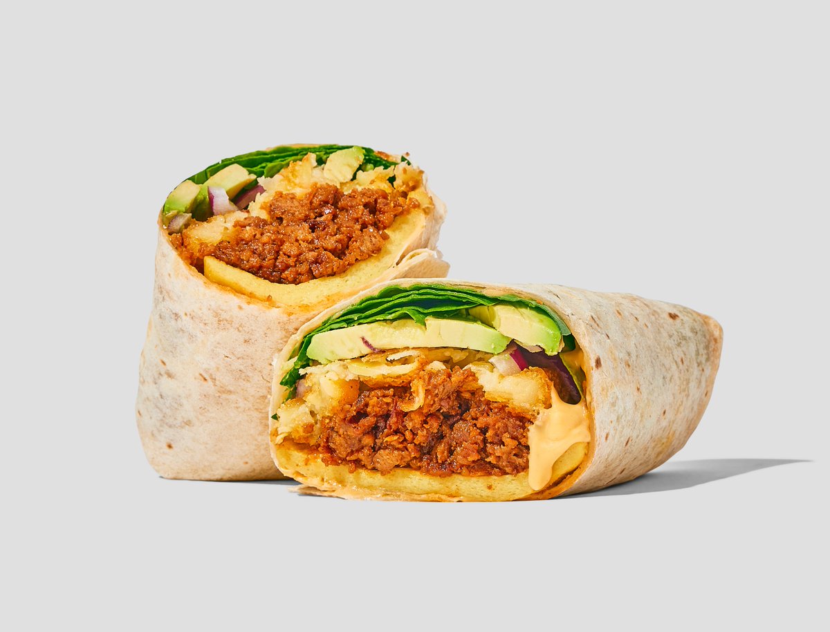 We're giving away Spicy Breakfast Burrito Free Samples on Thursday, 10/19! 🤤 Come to Third Ave Deli & Grill, 362 3rd Ave in Manhattan, from 11:30AM to 1PM! #nyc #plantbased