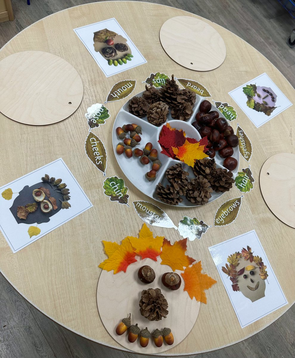 misspower__'s tweet photo. Reception have been exploring the work of Andy Goldsworthy! We linked it to our Autumn learning and discussed why leaves change colour. We took our learning outdoors and collected some Autumnal objects and then created some of our own transient land art! 🍁🍂 #eyfs https://t.co/LHwt3hdjuL