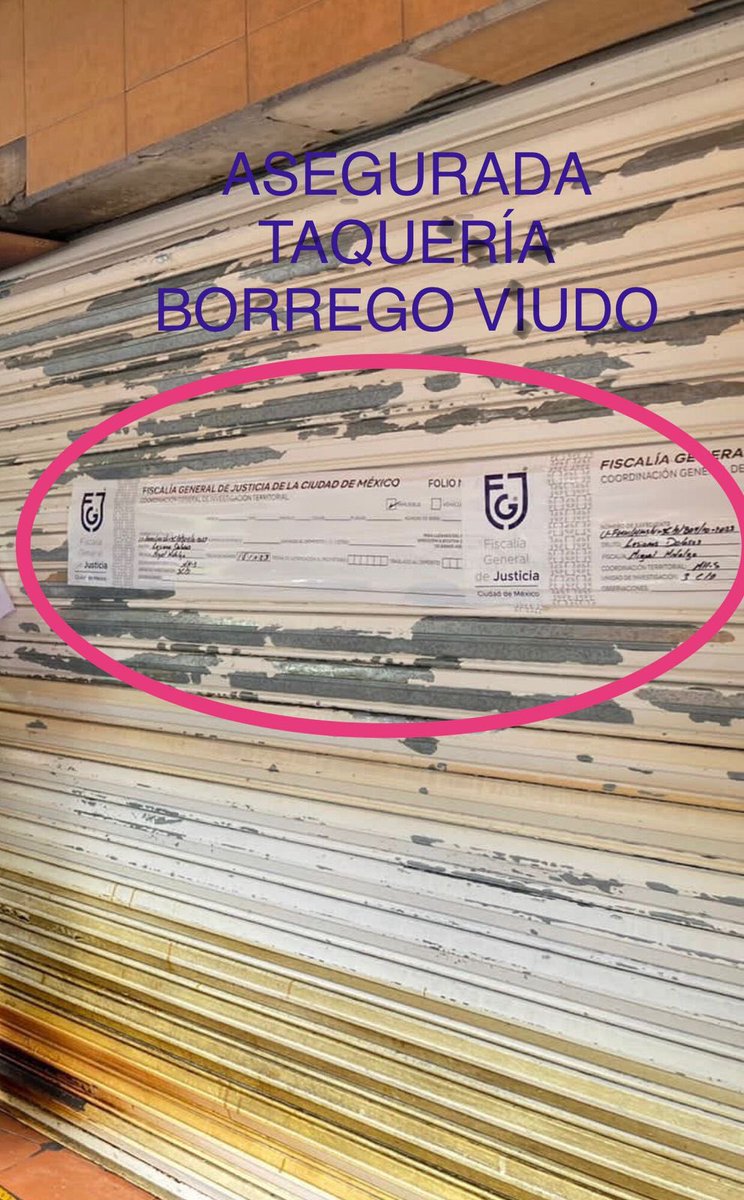 amarilloalarcon's tweet photo. Las víctimas de la madriza que les dieron meseros del #BorregoViudo quedarán con coraje 

Quedó en libertad Angel Contreras, detenido por policías @SSC_CDMX 

El MP consideró que no hubo flagrancia y no había datos sólidos para retenerlo
Mientras, la taquería sigue asegurada https://t.co/oydyP0H0Qx