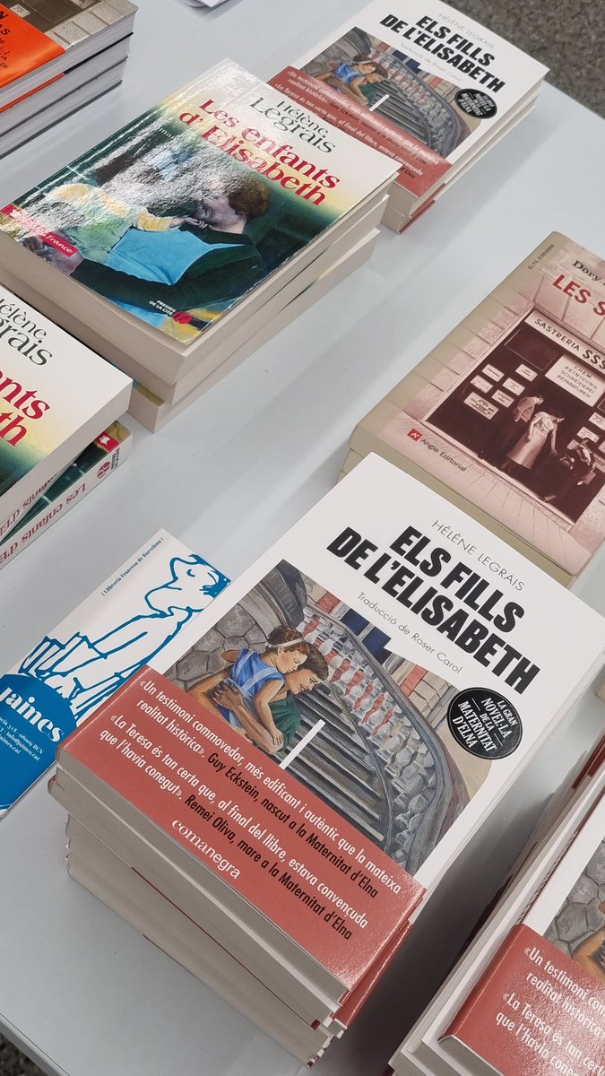 Hélène Legrais presenta la seva obra "Els fills de l'Elisabeth", una història commovedora sobre la maternitat d'Elna, un projecte que va salvar centenars de vides durant el corrent feixista. Gràcies a <a href="/Comanegra/">Editorial Comanegra</a> <a href="/JaimesLlibreria/">Llibreria Jaimes</a> i <a href="/DorySontheimer/">Dory Sontheimer</a> per aquesta trobada.