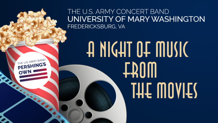 The U.S. Army Band “Pershing’s Own” (@theusarmyband) on Twitter photo The U.S. #Army Concert Band returns to Mary Washington for an evening of epic #movie scores!📽️
Dodd Auditorium @ 7:30pm
1301 College Ave, Fredericksburg, VA 22401
Tickets are free and open to the public!
Registration is required:
eventbrite.com/e/the-us-army-… The U.S. #Army Concert Band returns to Mary Washington for an evening of epic #movie scores!📽️
Dodd Auditorium @ 7:30pm
1301 College Ave, Fredericksburg, VA 22401
Tickets are free and open to the public!
Registration is required:
eventbrite.com/e/the-us-army-…