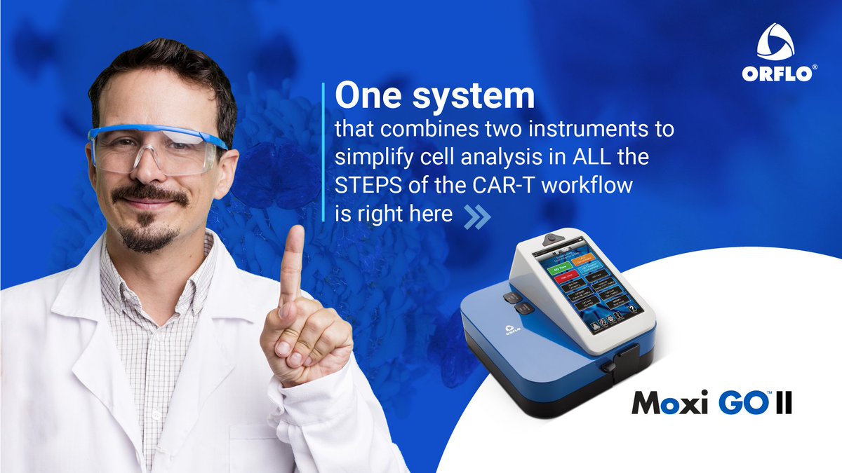 Orflo_Tech's tweet image. One system that greatly simplifies cell analysis in the CAR-T workflow. marketing.orflo.com/5-crucial-step…

#Orflo #biotechnology #celltherapy #genetherapy #immunotherapy #CARTCellTherapy
