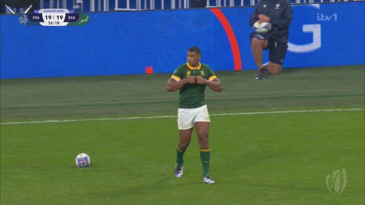 My mind is blown by this.

#RWC2023 #FRAvRSA