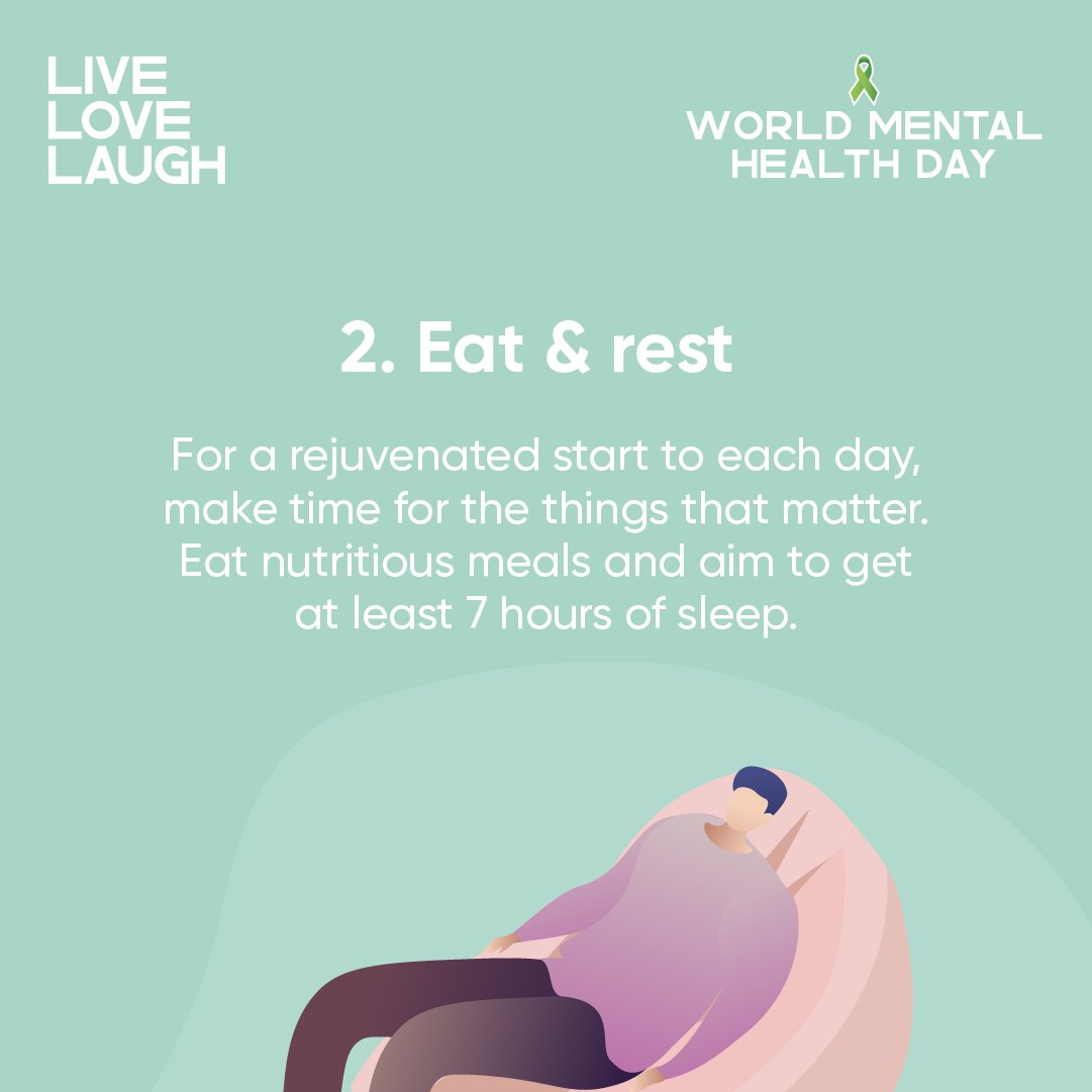 TLLLFoundation's tweet photo. On our daily task list of important things to do, let’s make self-care a priority task!
#WorldMentalHealthDay2023
#MentalHealthForAll #HopeAtWork #YouAreNotAlone #October https://t.co/hv8rzq8jSH