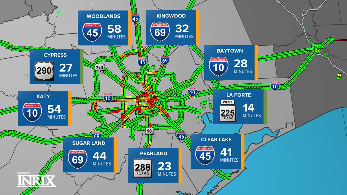 JenReynaTV's tweet image. 8AM: Helping you get there.... #drivetimes @KHOU