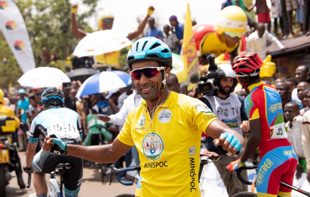 Congratulations to @MeraKudus The winner of Tour du Rwanda 2019, Merhawi Kudus wed his longtime girlfriend Hermon. Kudus won 3 stages; one in 2012 and two in 2019. Wishing you all of the love and happiness! #TdRwanda2024
