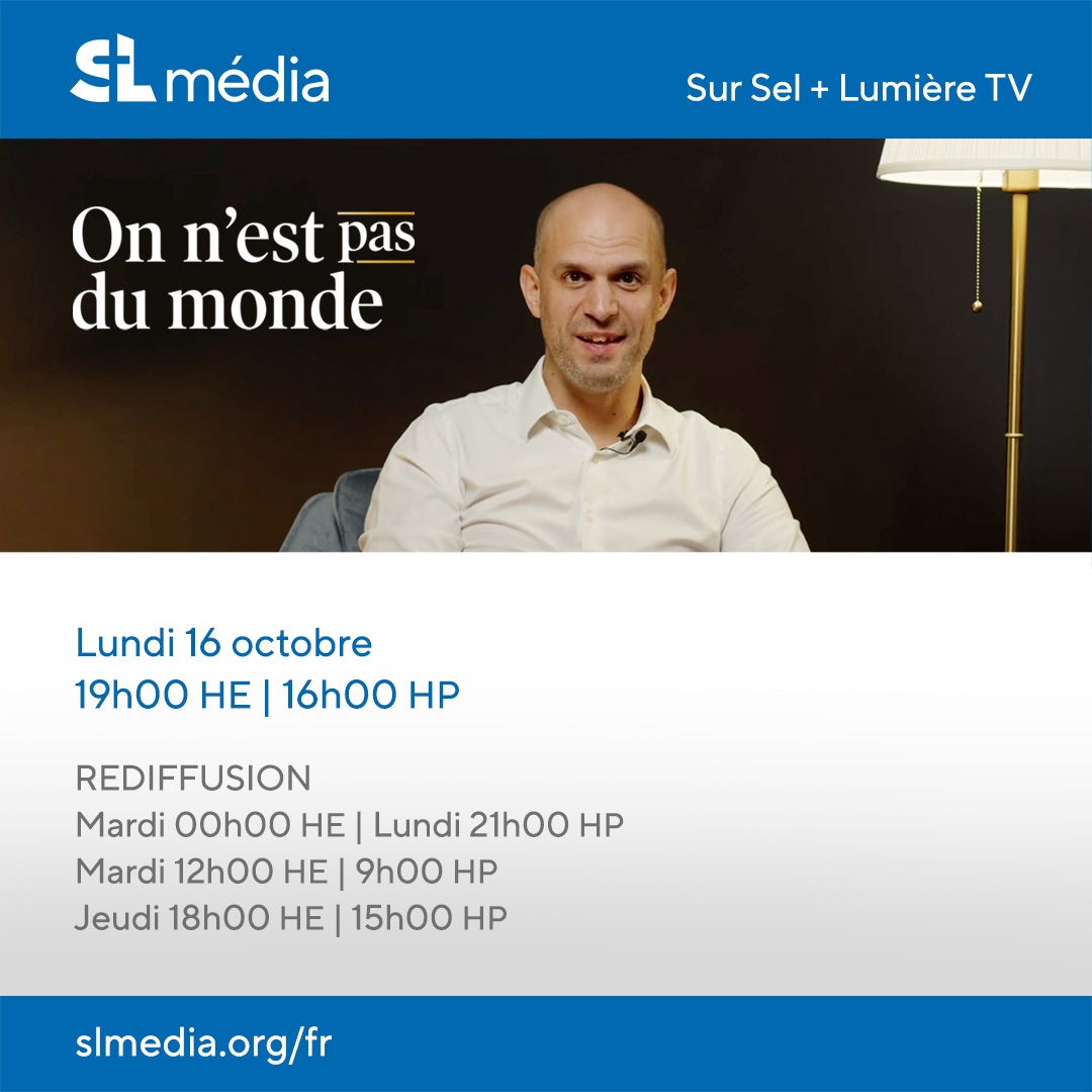 seletlumieretv's tweet photo. On n'est pas du monde est une table ronde croisant foi et culture contemporaine, présentée par la jeune équipe du magazine Le Verbe.
Ce soir à 19h00 HE
Sur Sel + Lumière TV
https://t.co/KVAk5fsGqy
@LeVerbemedias
#slmedia #seletlimiere #onnestpasdumonde #leverbe #ONPDM https://t.co/haRAP2VQiK