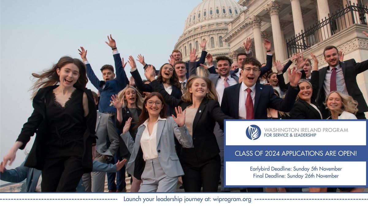 WIPLive's tweet photo. Applications have opened for the WIP Class of 2024 🎉🎉

Find information about #WIP24 and register for an online information session here: https://t.co/GofxIt8oXG

Launch your leadership journey TODAY! https://t.co/6VjjcicbWR