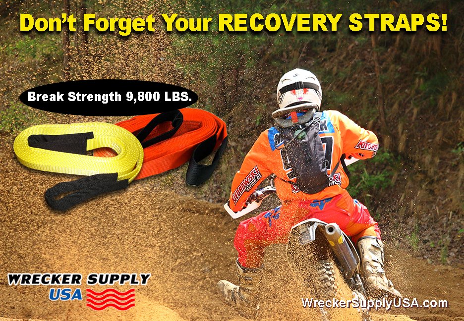 wreckersupplyus's tweet photo. When off-roading, don't forget your Recovery Straps. We fabricate high quality Recovery Straps for all vehicles including 4x4's, UTVs, ATVs and Snowmobiles.
https://t.co/mVGlsENRVb
#offroading #4x4 #recoverystraps https://t.co/3fqgPsjeSM